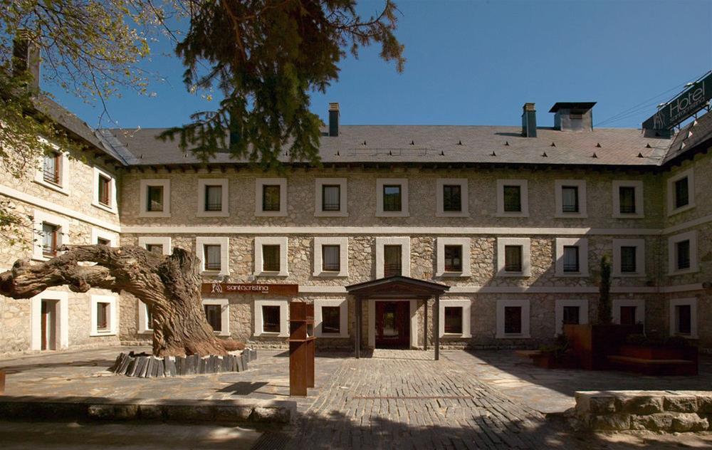 Hotel Santa Cristina Petit Spa Канфранк Екстер'єр фото