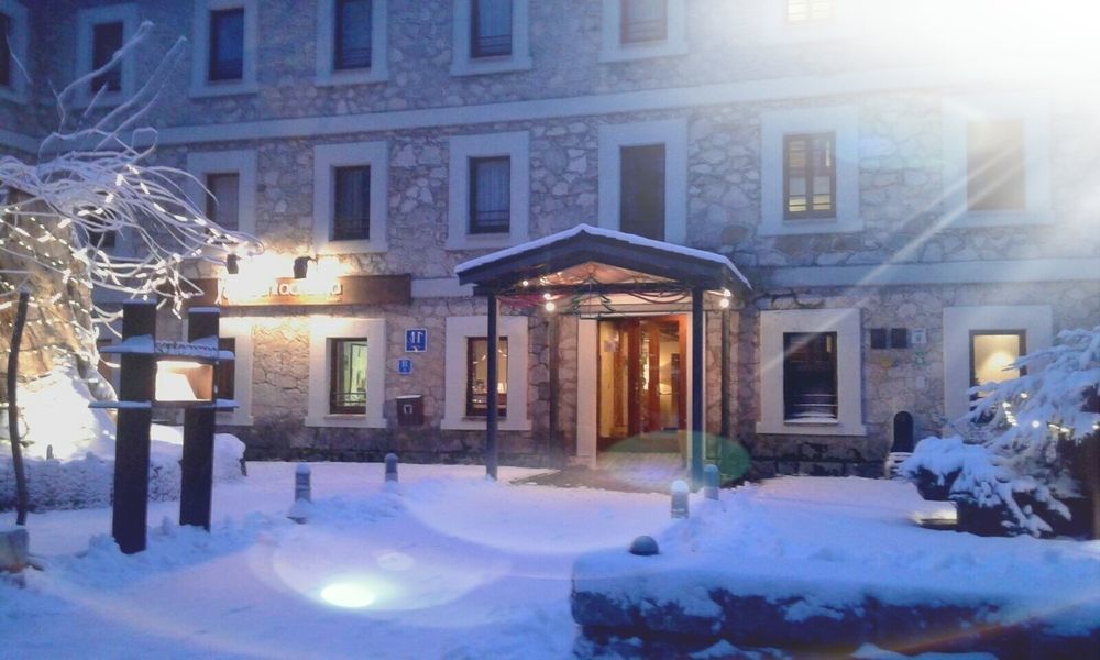 Hotel Santa Cristina Petit Spa Канфранк Екстер'єр фото
